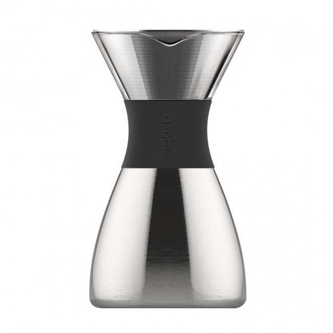 Asobu PourOver Cold brew coffee maker Black, Silver