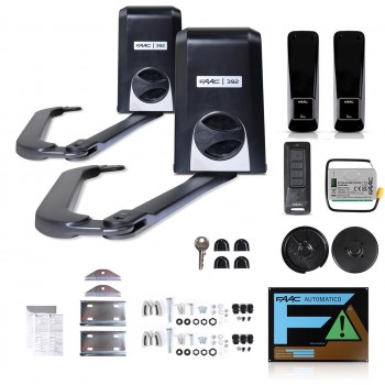 Energy Set FAAC 392 24V for 5m dual-winged gates