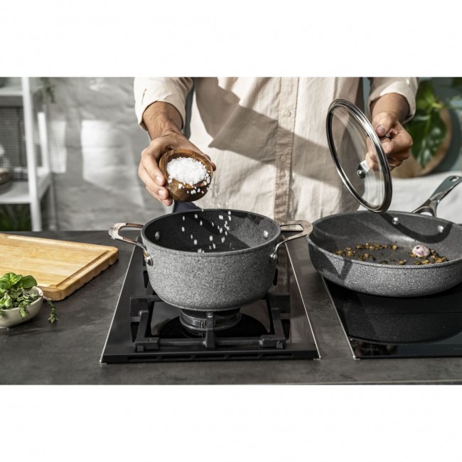 BALLARINI 75002-829-0 saucepan 4.7 L Round Grey
