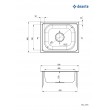 1-bowl steel sink