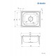 1-bowl steel sink