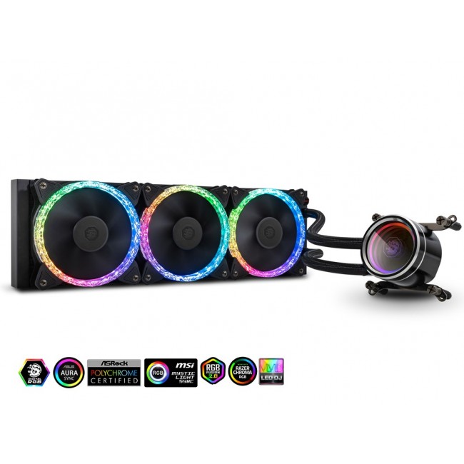 Bitspower BPTA-CYAIO360-NTX computer cooling system Processor Liquid cooling kit Black 1 pc(s) Bitspower BPTA-CYAIO360-NTX computer cooling system Processor Liquid cooling kit Black 1 pc(s)
