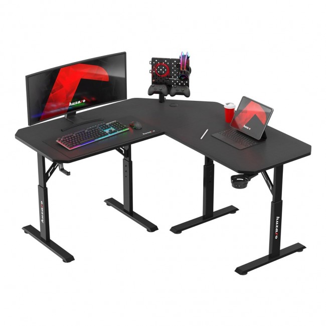 Huzaro Hero 7.3 Black Gaming Desk Huzaro Hero 7.3 Black Gaming Desk