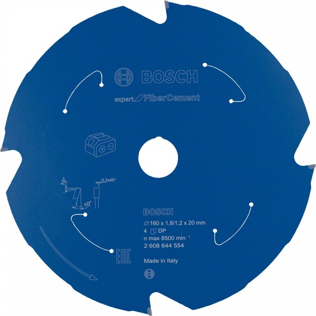 Bosch 2 608 644 554 circular saw blade 16 cm 1 pc(s)