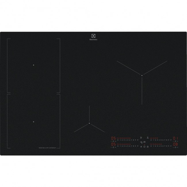 Electrolux EIS87453IZ hob Black Built-in 77 cm Zone induction hob 4 zone(s)