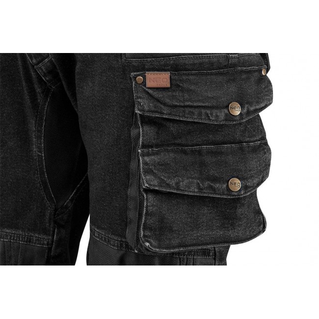 NEO tools 81-236-M protective trousers Black
