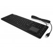KeySonic KSK-6231 INEL (US) keyboard Industrial USB QWERTY US English Black