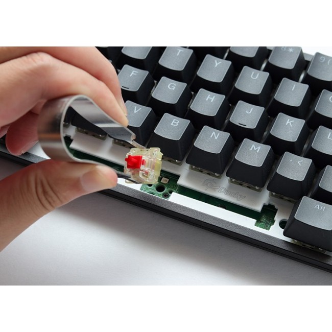 Ducky One 3 Yellow TKL keyboard Gaming USB QWERTZ German