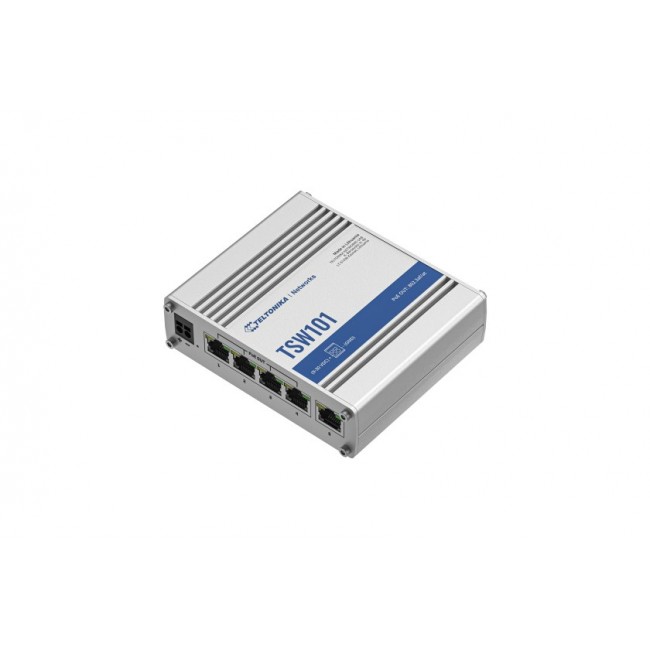 Teltonika TSW101 Gigabit Ethernet (10/100/1000) Power over Ethernet (PoE) Metallic
