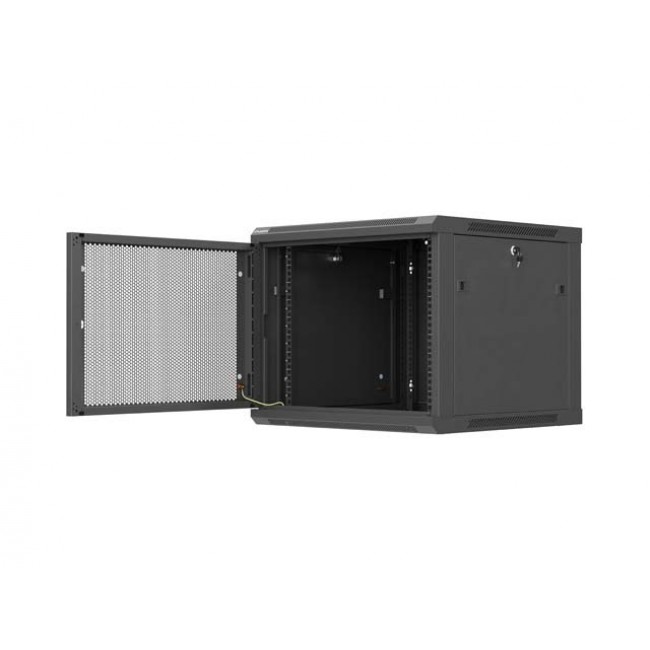 Lanberg WF01-6609-23B rack cabinet 9U Wall mounted rack Black Lanberg WF01-6609-23B rack cabinet 9U Wall mounted rack Black