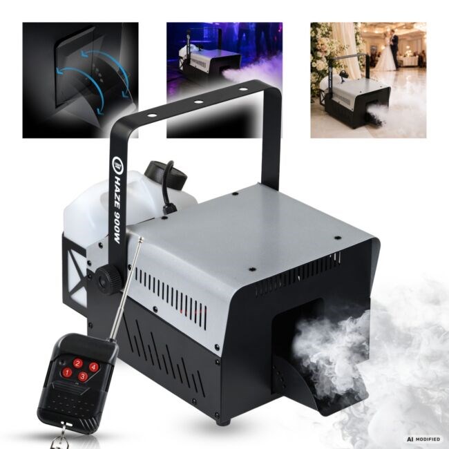 LIGHT4ME HAZE 900W generator wytwornica dymu mg y