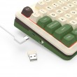 REDRAGON K681CGC-RGB-PRO Cyrus keyboard USB + RF Wireless + Bluetooth White, Green