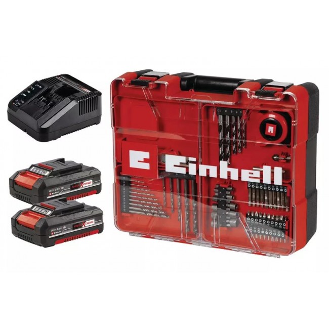 EINHELL DRILL/DRIVER TE-CD 18/40 Li +64 2x2Ah | Einhell EINHELL DRILL/DRIVER TE-CD 18/40 Li +64 2x2Ah | Einhell