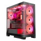 MODECOM Volcano SPACE APEX ARGB MIDI USB 3.0 X 2 CYPE-C MODECOM Volcano SPACE APEX ARGB MIDI USB 3.0 X 2 CYPE-C
