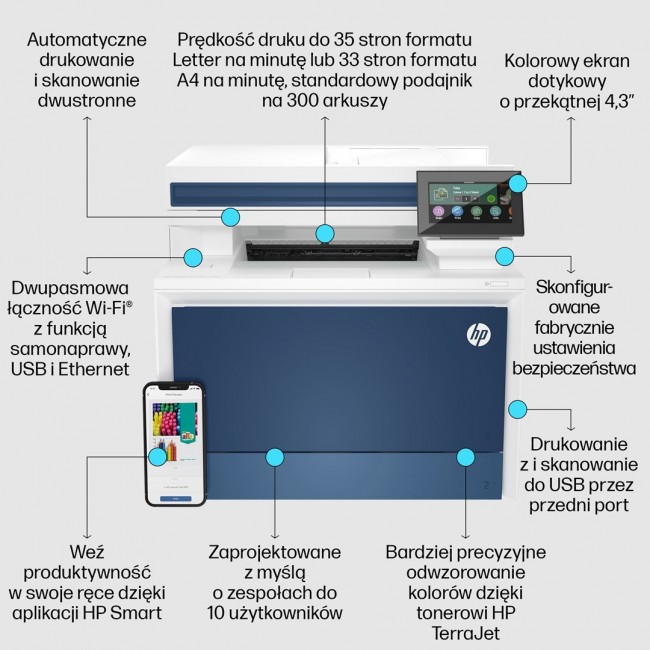 HP Color LaserJet Pro MFP 4302fdw Printer HP Color LaserJet Pro MFP 4302fdw Printer