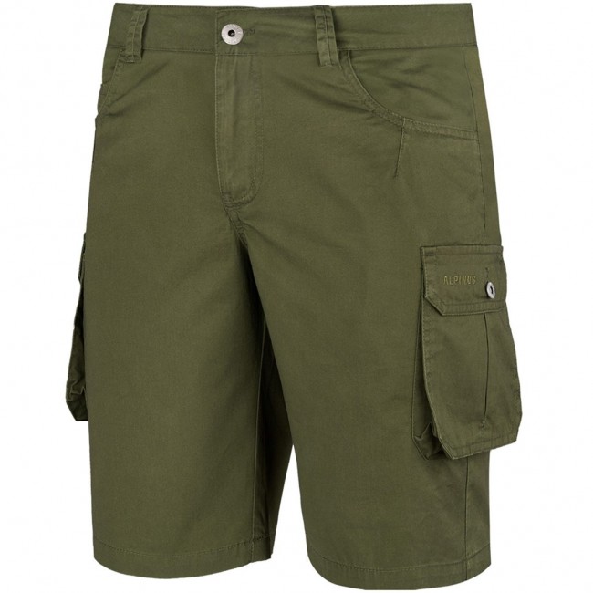 Men's shorts Alpinus Hekla green SI18154 M Men's shorts Alpinus Hekla green SI18154 M