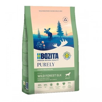 BOZITA Purely Adult Elk - dry dog food - 11kg
