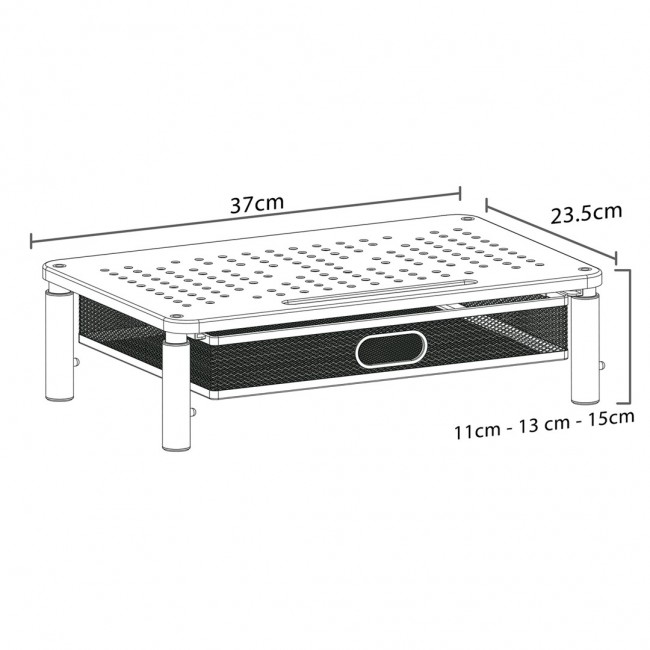 Podstawka pod monitor / laptop Maclean, 13-32 Podstawka pod monitor / laptop Maclean, 13-32