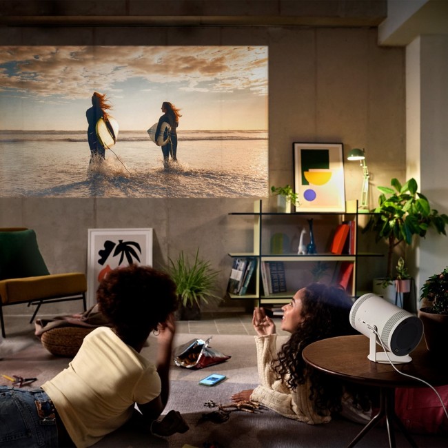 Samsung SP-LFF3CLAXXXE data projector Ultra short throw projector DLP 1080p (1920x1080) Black, White Samsung SP-LFF3CLAXXXE data projector Ultra short throw projector DLP 1080p (1920x1080) Black, White