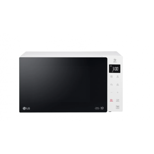 LG MS 23 NECBW, Over the range, Solo microwave, 23 L, 1000 W, Touch, Black, White
