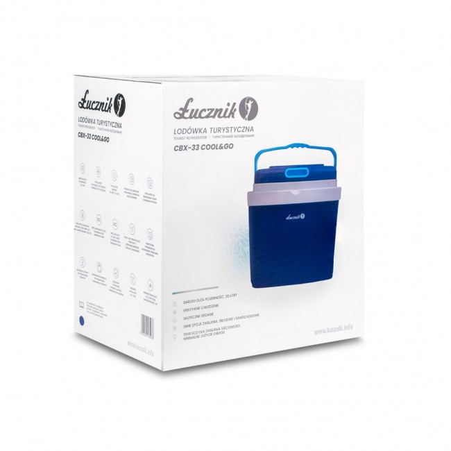 Tourist car refrigerator Lucznik CBX-33 Cool&Go XL 33L 12V/220-240V