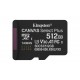 Kingston Technology 512GB micSDXC Canvas Select Plus Gen3 150R A1 Single Pack w/o ADP Kingston Technology 512GB micSDXC Canvas Select Plus Gen3 150R A1 Single Pack w/o ADP