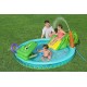 Bestway Crocodile Cove Kids Inflatable Water Play Center and Pool 2.24 m x 1.81 m x 72 cm