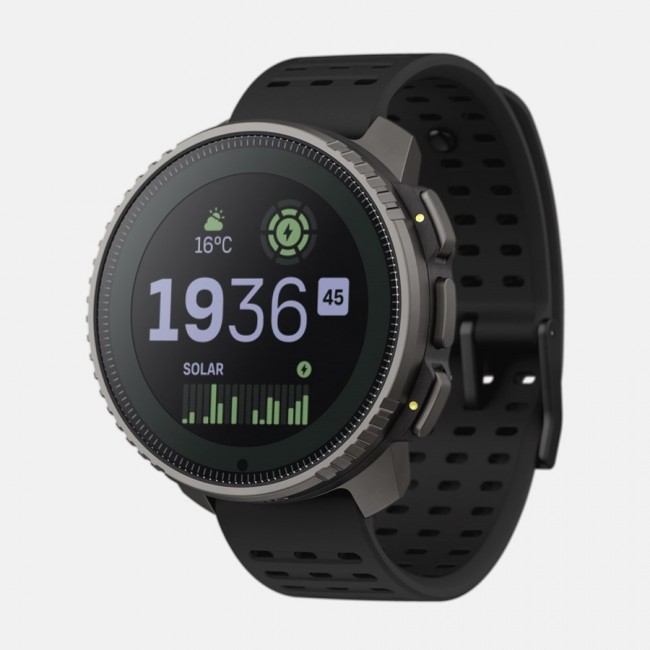 Suunto Vertical Titanium Solar Black solar-powered sports watch
