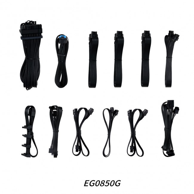 Lian Li EG0850G power supply unit 850 W 24-pin ATX SFX Black Lian Li EG0850G power supply unit 850 W 24-pin ATX SFX Black