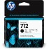 HP 712 80-ml Black DesignJet Ink Cartridge