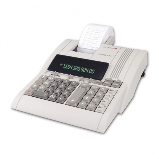 Olympia CPD 3212 T calculator Desktop Printing