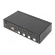 Digitus KVM Switch, 4 Port, Single Display, 4K, HDMI 