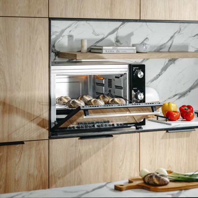 Adler AD 6028 oven Black
