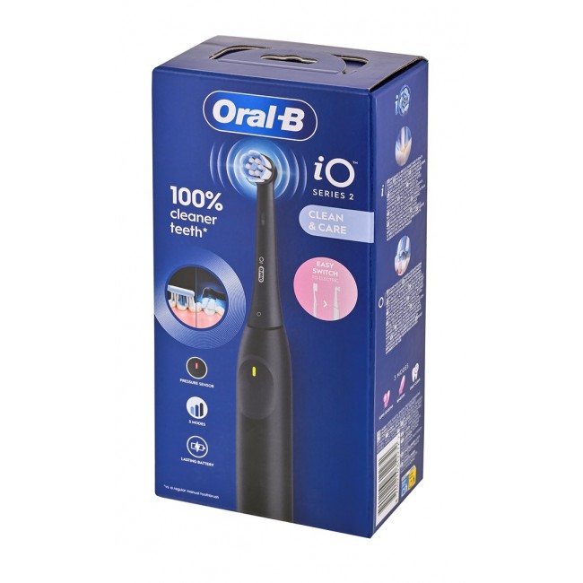 Electric toothbrush Oral-B iO2, sensor, black