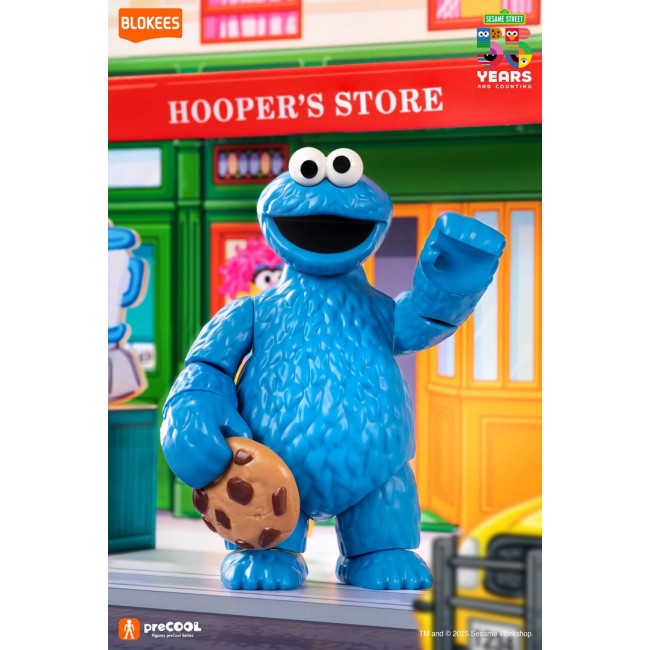 BLOKEES SESAME STREET FIGURES preCOOL S2 - COOKIE MONSTER