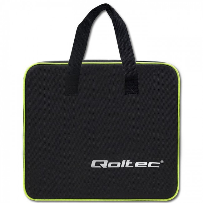 Qoltec Mobile EV Car Charger Adjustable 2in1 Type2 | SCHUKO | 3.5kW | 230V | LCD | Portable | Wallbox | 5m
