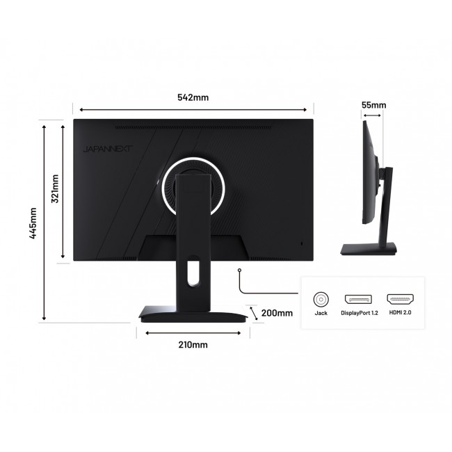 JAPANNEXT JN-I238FHD200F computer monitor 60.5 cm (23.8