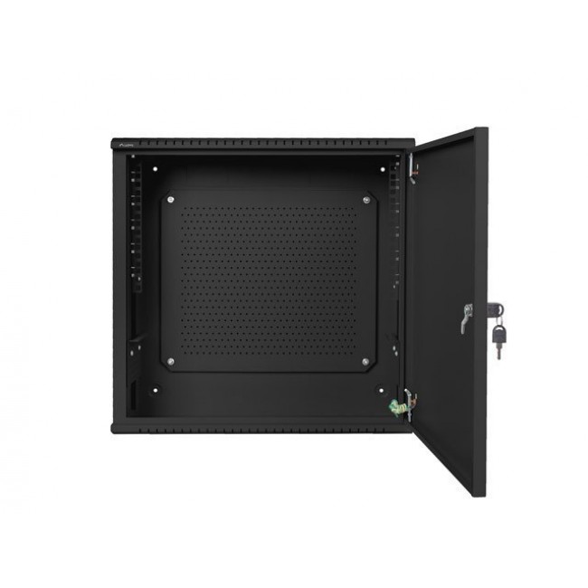Lanberg WAF1-5203-06-00B rack cabinet 6U Wall mounted rack Black