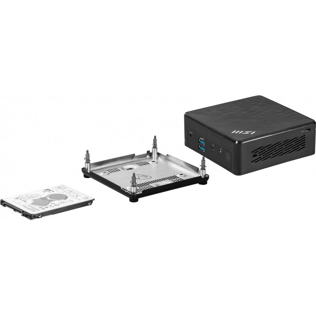 MSI Cubi 5 12M-022BDE 0.66L sized PC Black i3-1215U MSI Cubi 5 12M-022BDE 0.66L sized PC Black i3-1215U