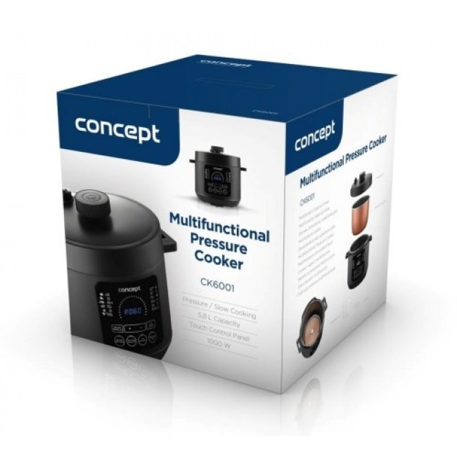Concept CK6001 Multicooker 5.8 l 1000 W Black
