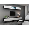 Cama TV stand VIGO 140 30/140/40 black/white gloss