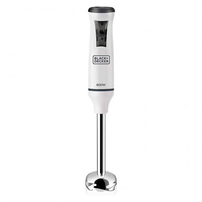 Immersion blender Black+Decker BXHBA600E (600W white)