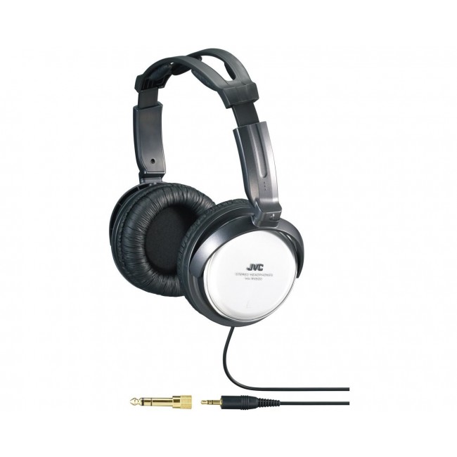 JVC HA-RX500-E Headphones Wired Head-band Music Black, White JVC HA-RX500-E Headphones Wired Head-band Music Black, White