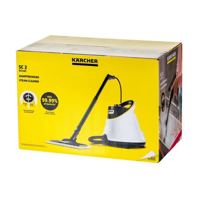 K rcher SC 2 Deluxe 1 L 1500 W Black, White K rcher SC 2 Deluxe 1 L 1500 W Black, White