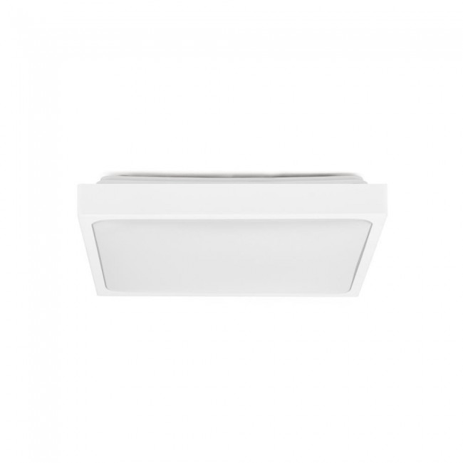 Plafond V-TAC VT-8624SW-SQ surface-mounted 24W LED IP44 30x30cm motion detector 4000K 2400lm (SKU 7667) White Plafond V-TAC VT-8624SW-SQ surface-mounted 24W LED IP44 30x30cm motion detector 4000K 2400lm (SKU 7667) White
