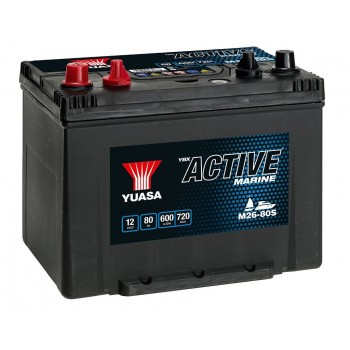 Yuasa M26-80S vehicle battery 80 Ah 12 V 600 A Marine