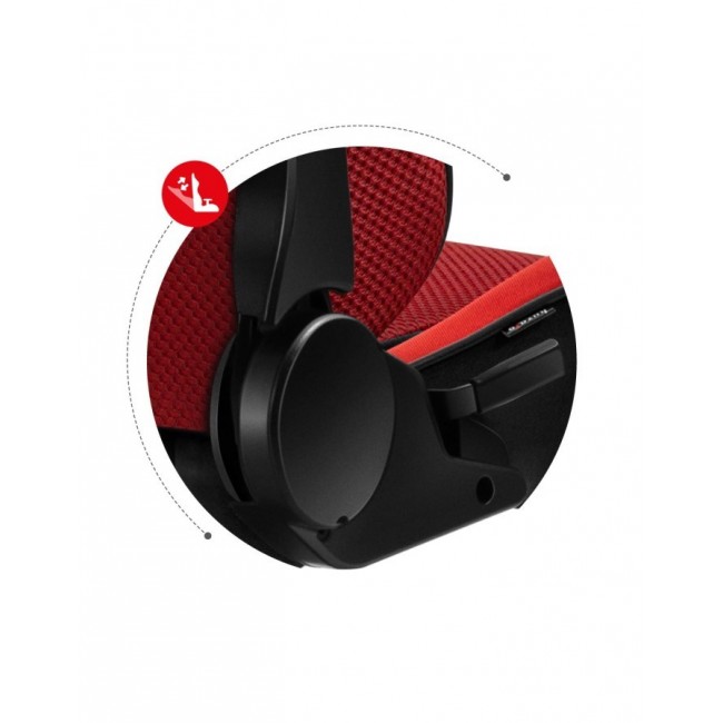 Huzaro Force 6.2 PC gaming chair Bucket (cradle) seat Black, Red Huzaro Force 6.2 PC gaming chair Bucket (cradle) seat Black, Red