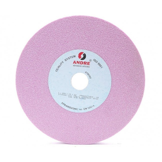 Flat grinding wheel 250mm x 25mm CRA60K7VE01-35 Flat grinding wheel 250mm x 25mm CRA60K7VE01-35
