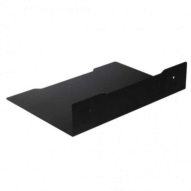 Maclean decoder wall shelf, single, max. 5kg, steel, MC-122 Maclean decoder wall shelf, single, max. 5kg, steel, MC-122