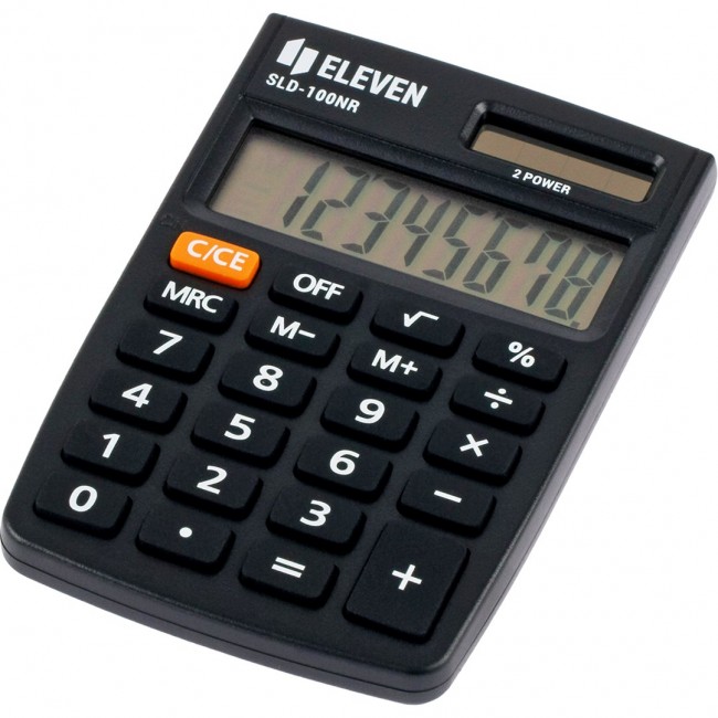Eleven SLD-100NR pocket calculator